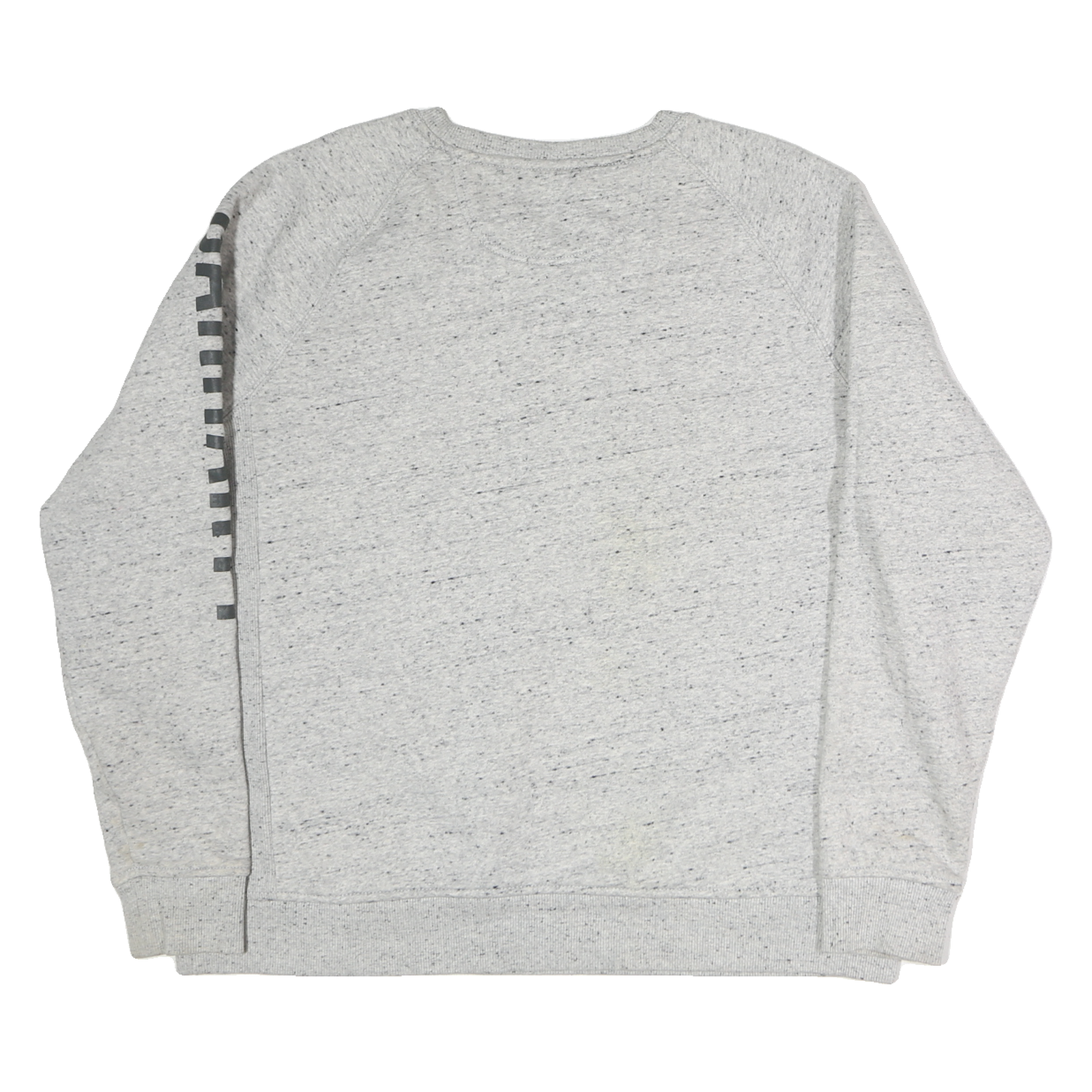CARHARTT Mens Grey Sweatshirt 2XL Crew Neck Logo Sleeve Casual Wear