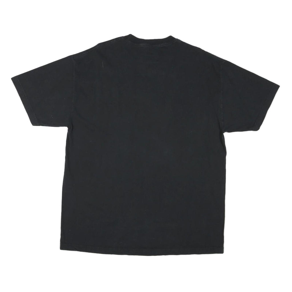 CHAMPS Mens Black University Of Maryland Terrapins Graphic T-Shirt L Short