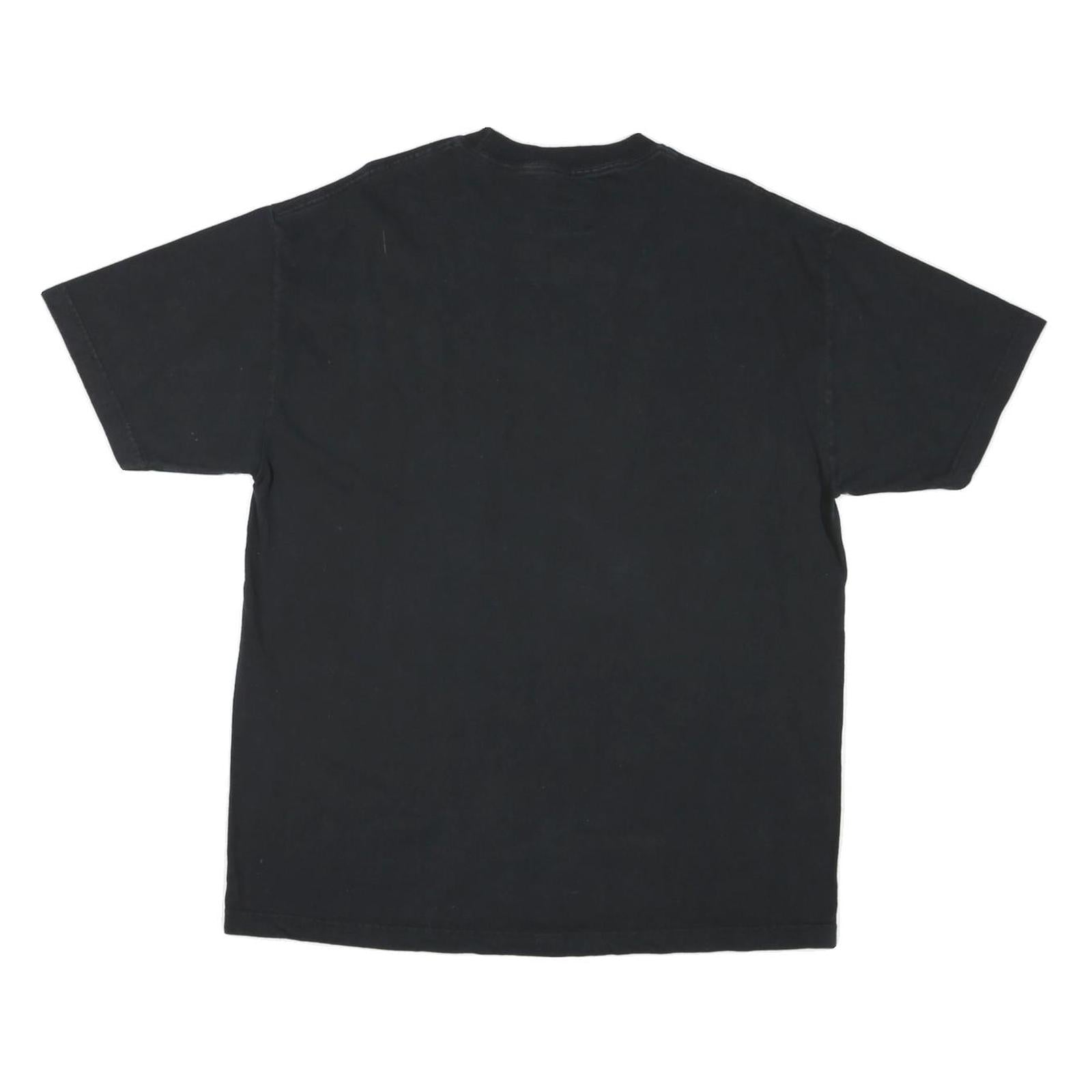 CHAMPS Mens Black University Of Maryland Terrapins Graphic T-Shirt L Short
