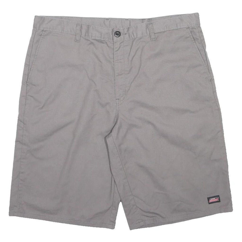 DICKIES Mens Shorts Grey Casual XL W40 Workwear Durable Fit