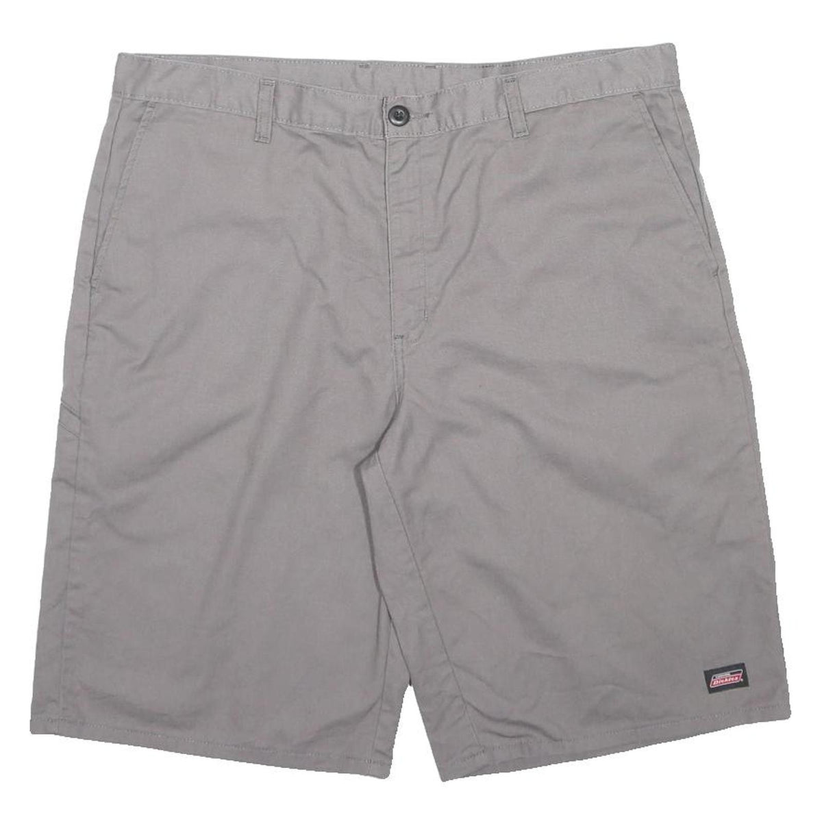 DICKIES Mens Shorts Grey Casual XL W40 Workwear Durable Fit