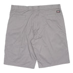 DICKIES Mens Shorts Grey Casual XL W40 Workwear Durable Fit