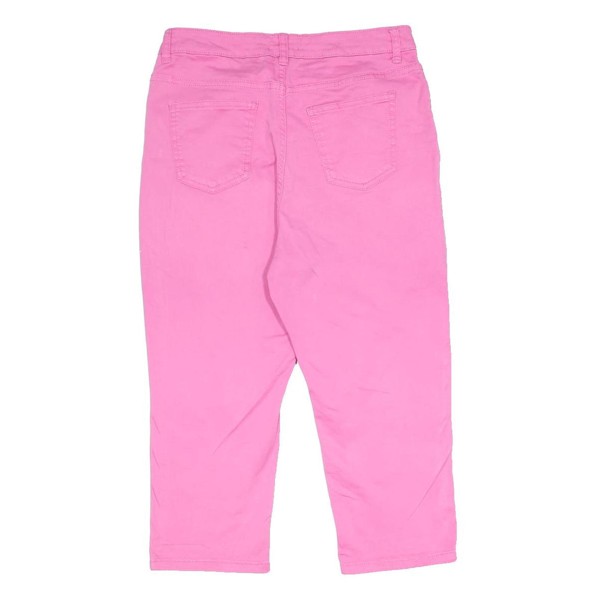 JOE BROWNS Mens Cotton Blend Pink Regular Cropped Trousers W29 L20 Stylish