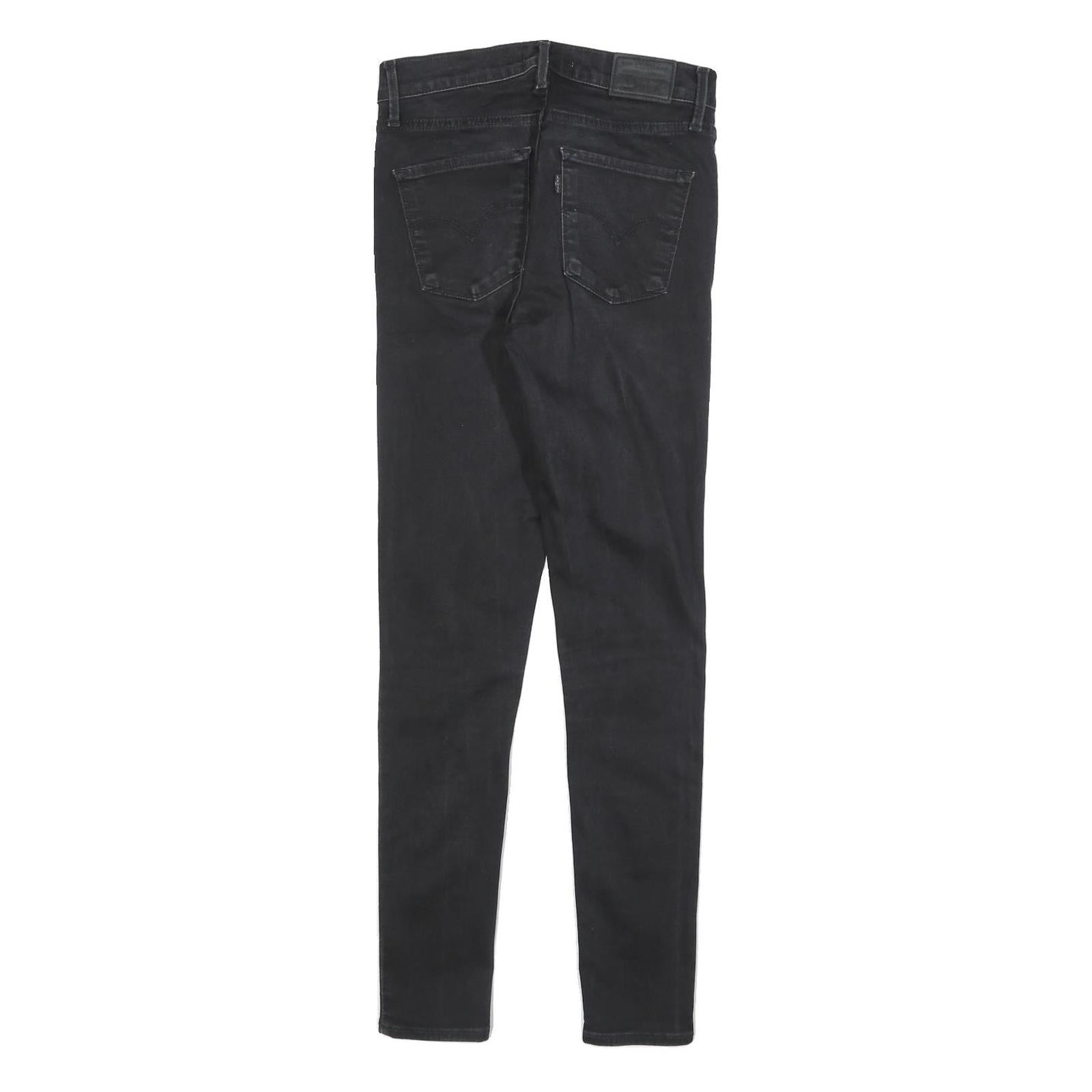 LEVI'S 311 Womens Jeans Black Slim Skinny Denim Medium W26 L30 Stretch