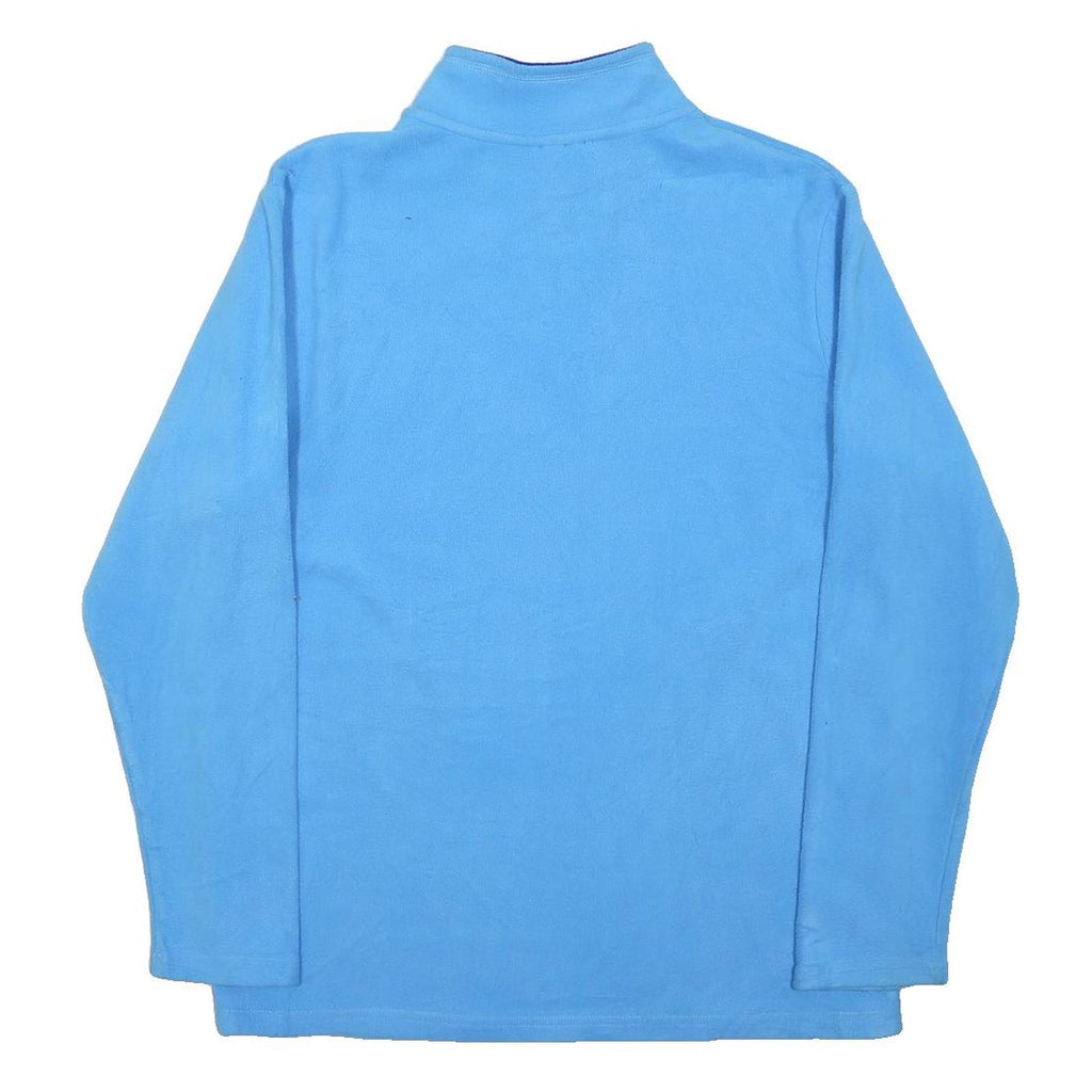 CHAMPION Womens Blue & Purple Plain Pullover Crew Neck Basic Knit L Soft Cotton