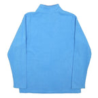 CHAMPION Womens Blue & Purple Plain Pullover Crew Neck Basic Knit L Soft Cotton