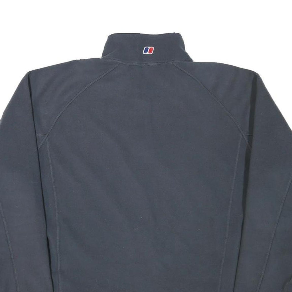 BERGHAUS Mens Black Jacket M Polyester Blend Zip Outdoor Casual Lightweight