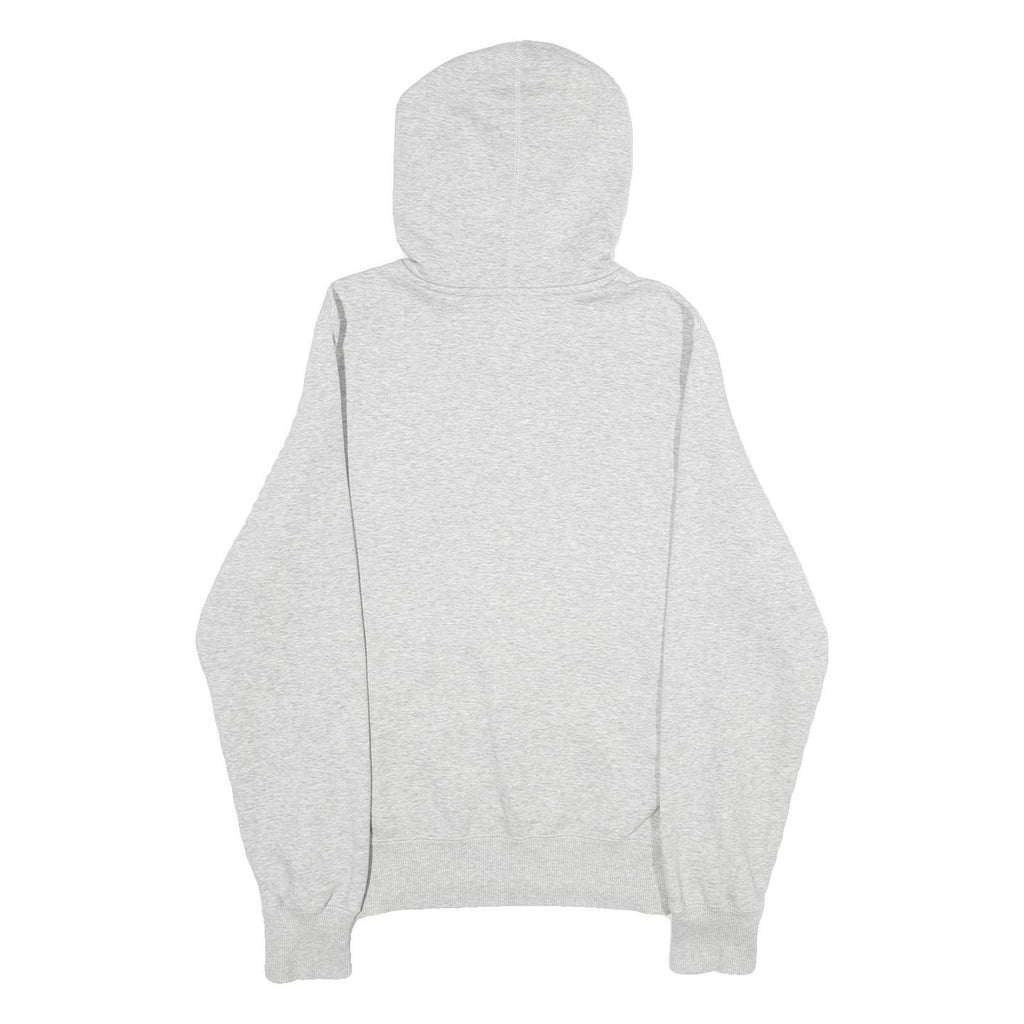 NIKE Mens Grey Baar Swim Team Cotton Blend Hoodie S Casual Pullover