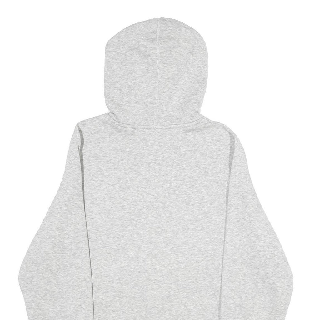 NIKE Mens Grey Baar Swim Team Cotton Blend Hoodie S Casual Pullover