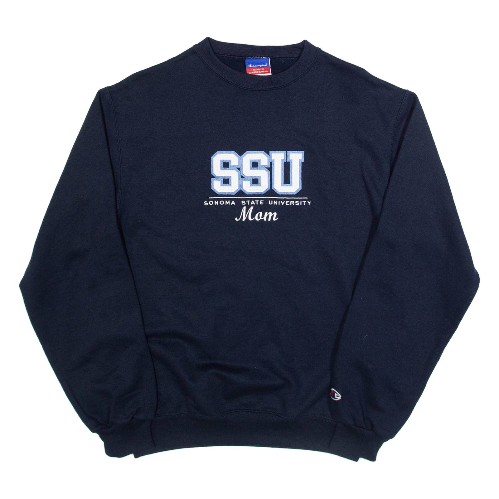CHAMPION Sonoma State University Mens Sweatshirt Blue USA S