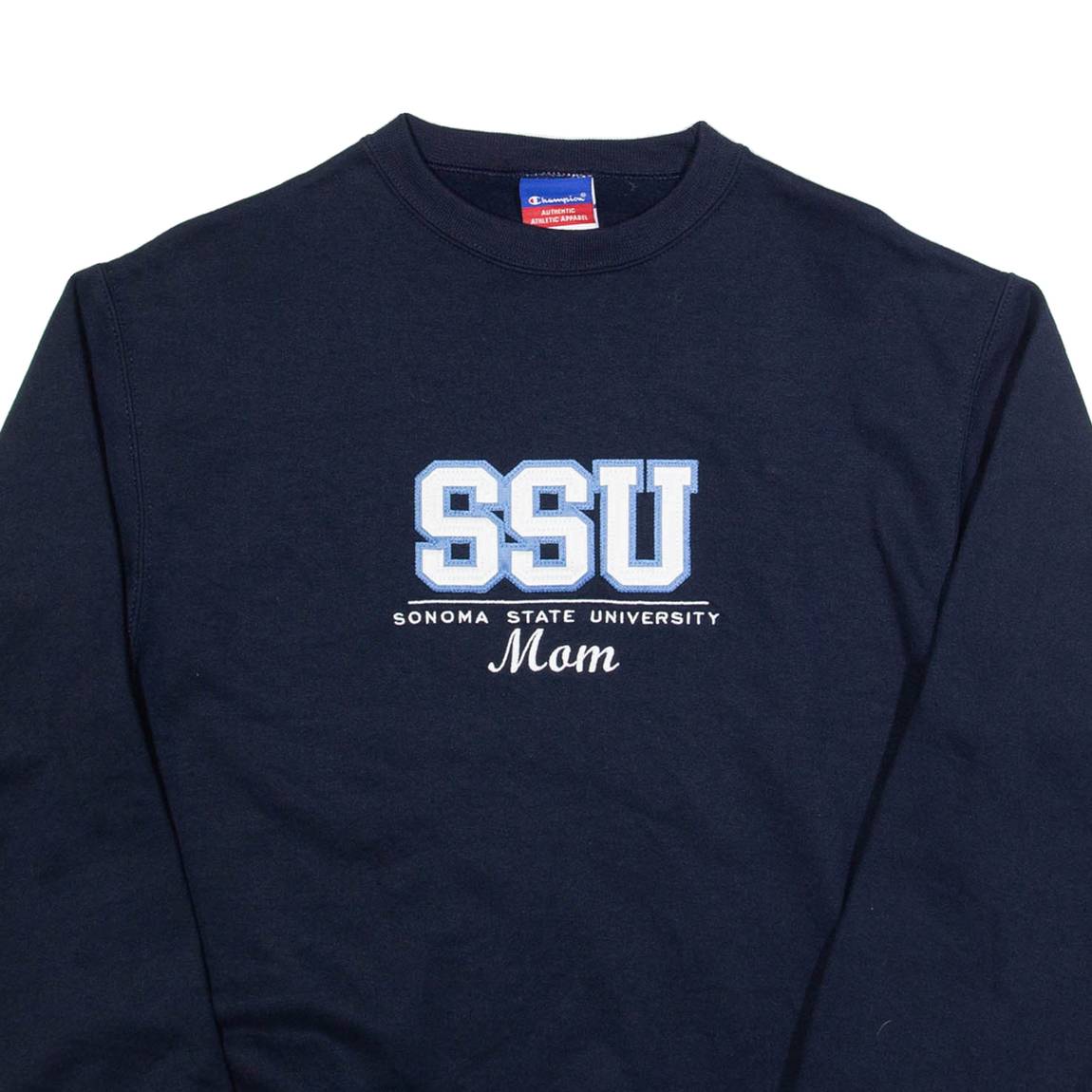 CHAMPION Sonoma State University Mens Sweatshirt Blue USA S
