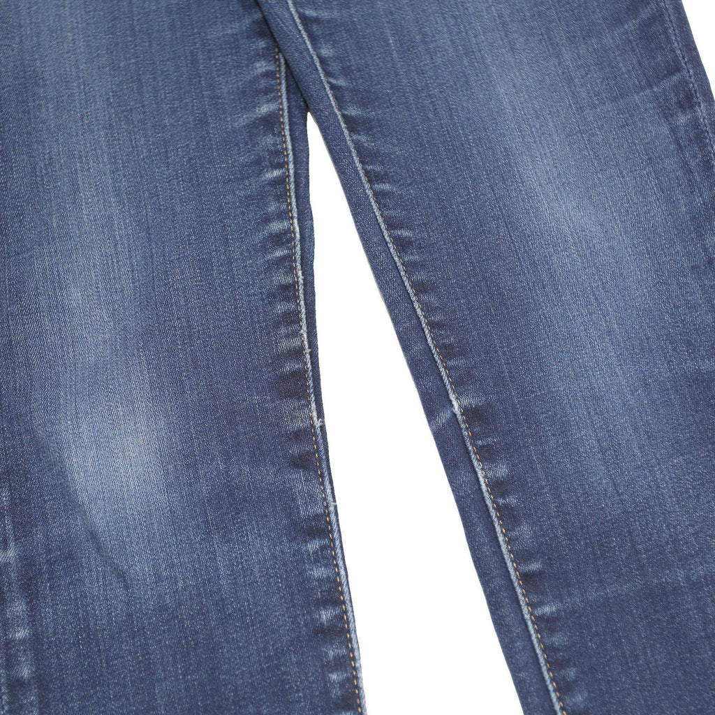 LEVI'S 721 Womens Jeans Blue Slim Skinny Denim Medium W26 L32 Classic Zip