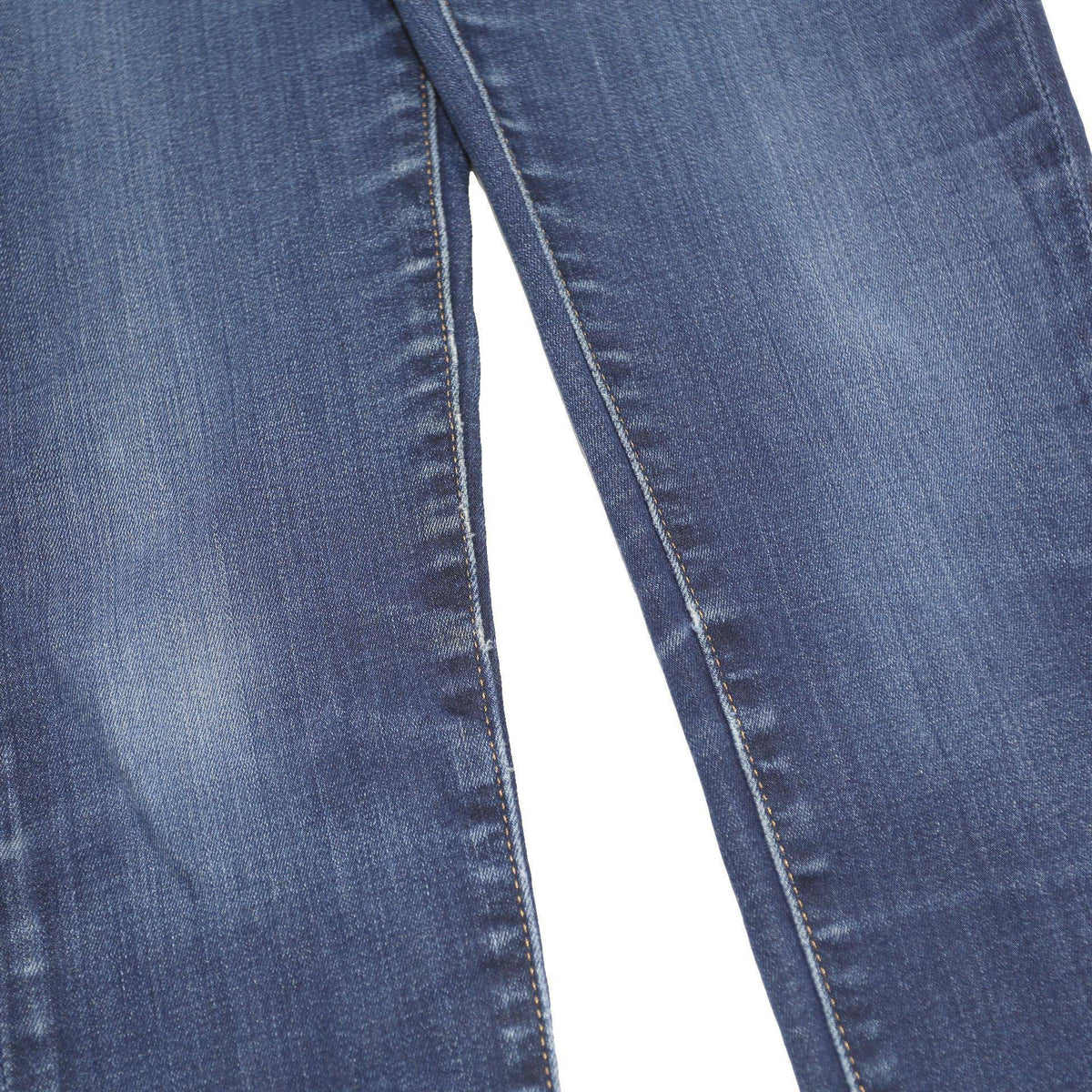 LEVI'S 721 Womens Jeans Blue Slim Skinny Denim Medium W26 L32 Classic Zip
