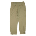 Mens Trousers Brown Regular Tapered W34 L31