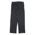 DICKIES Mens Cotton Black Relaxed Straight Trousers W34 L34 Workwear