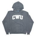CHAMPION CWU Mens Grey Hoodie USA L