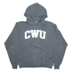 CHAMPION CWU Mens Grey Hoodie USA L