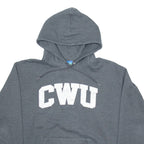 CHAMPION CWU Mens Grey Hoodie USA L