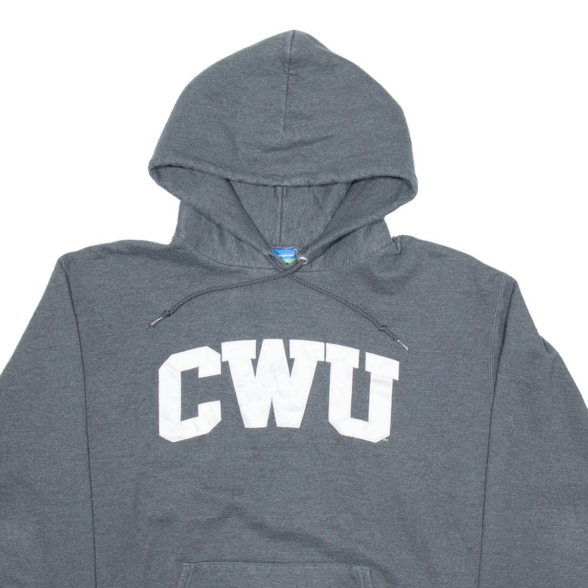 CHAMPION CWU Mens Grey Hoodie USA L