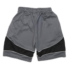 REEBOK Mens Grey & Black Sports Casual Shorts M W24 Elastic Waist