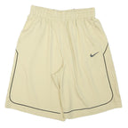 NIKE Mens Shorts Beige XL W31 Purdue University Logo Sports Casual Athletic