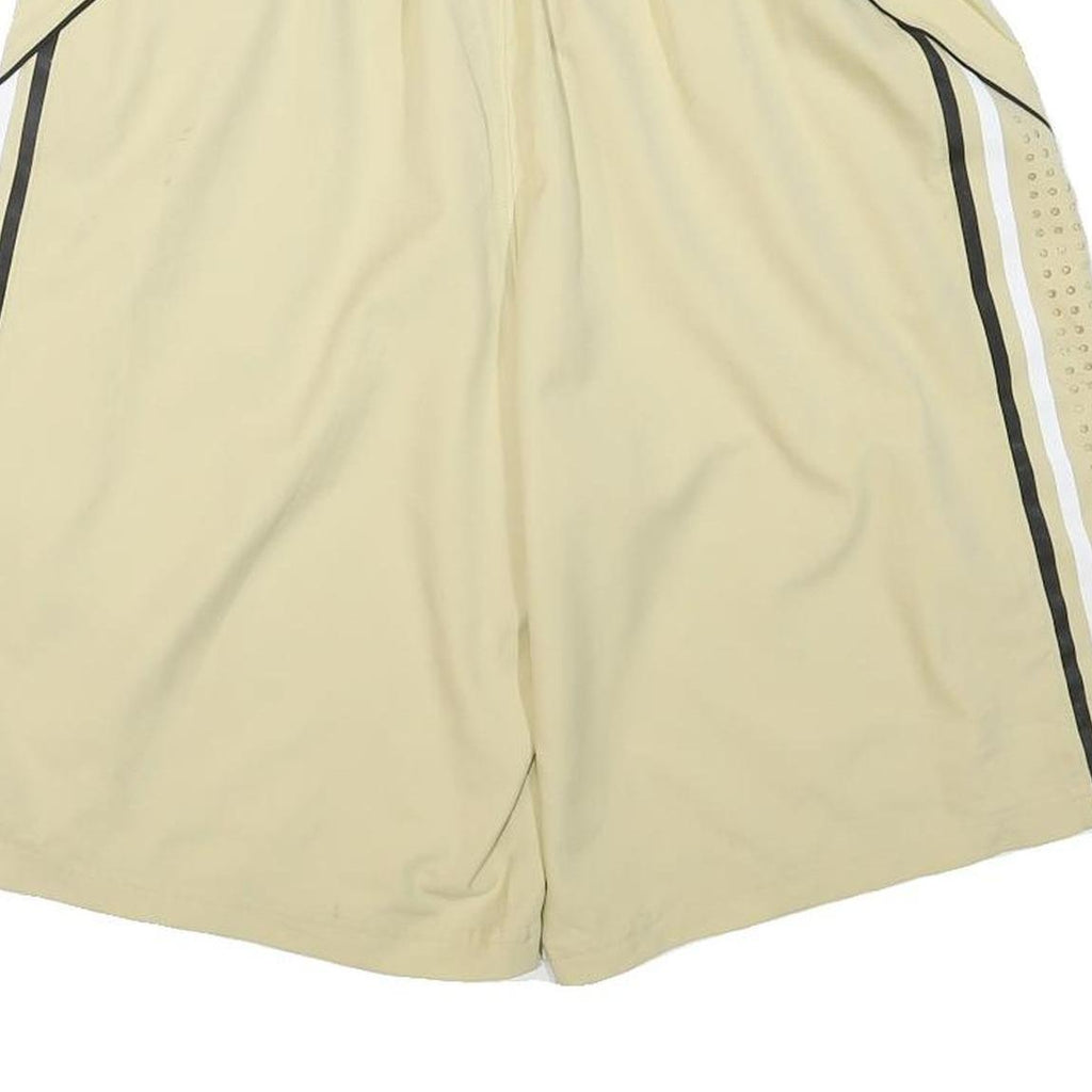 NIKE Mens Shorts Beige XL W31 Purdue University Logo Sports Casual Athletic