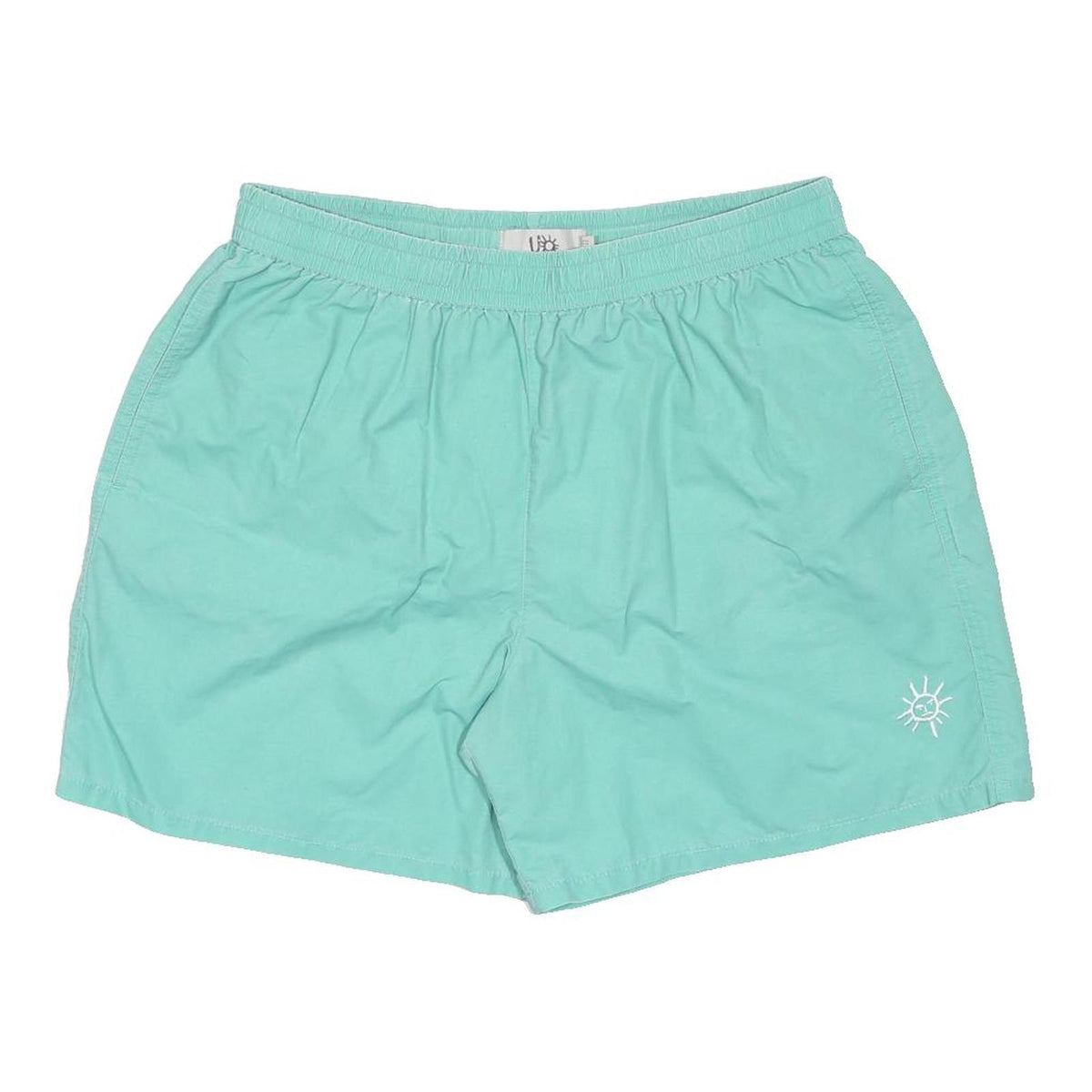 URBAN OUTFITTERS Womens Shorts Blue Casual Plain XL W32 Relaxed Fit