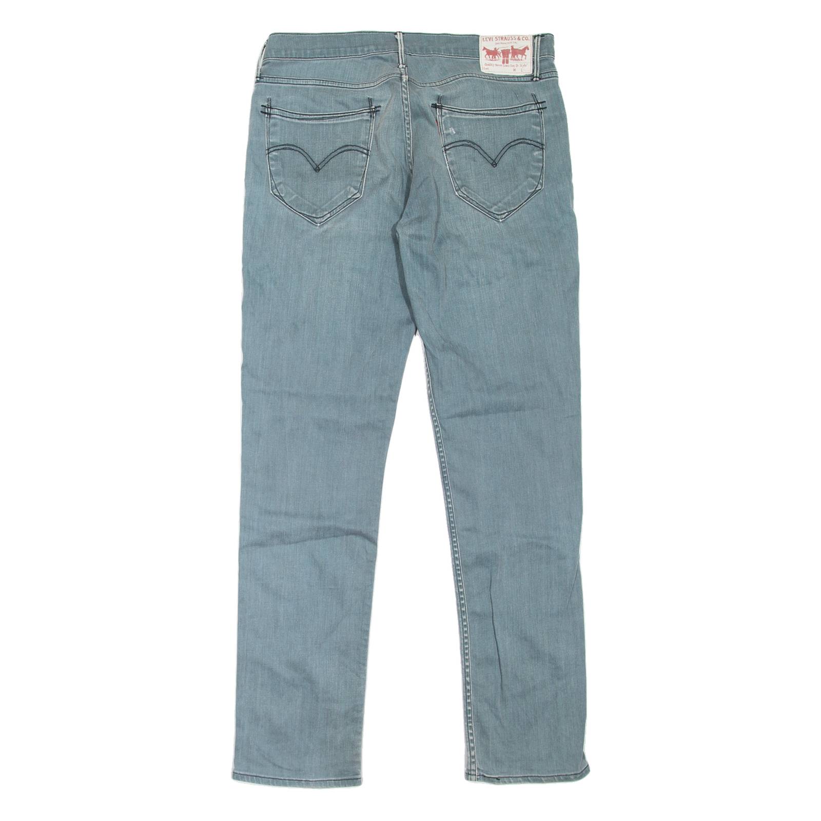 LEVI'S Mens Jeans Blue Regular Tapered Stone Wash W32 L32