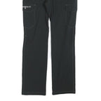 MAMMUT Womens Polyester Black Regular Straight Trousers W28 L30 Outdoor Hiking