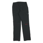 MAMMUT Womens Polyester Black Regular Straight Trousers W28 L30 Outdoor Hiking