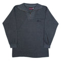 WILD WIND Womens Sweatshirt Grey 1/4 Zip M