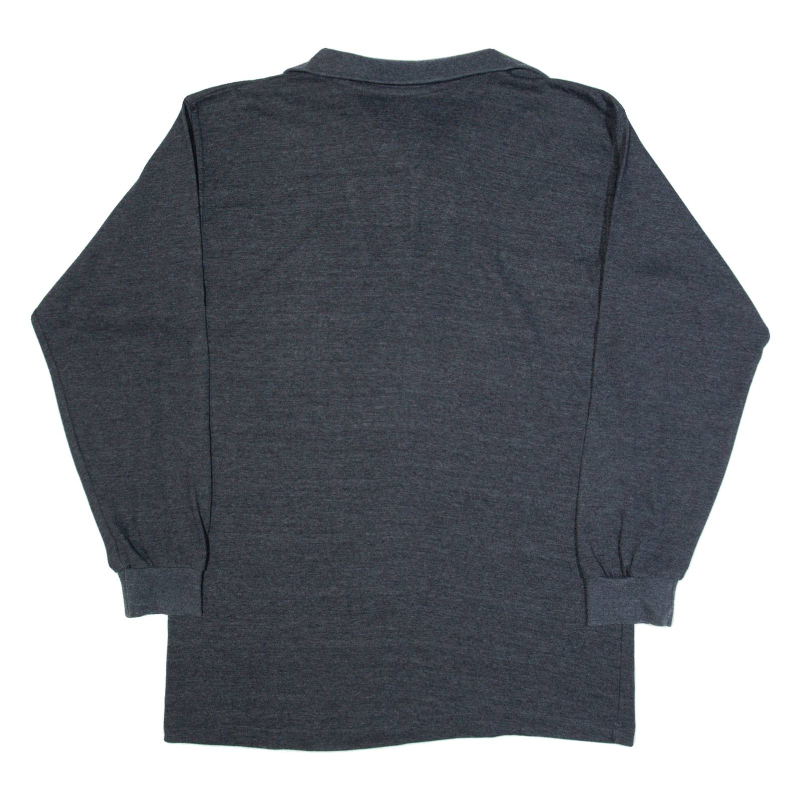 WILD WIND Womens Sweatshirt Grey 1/4 Zip M