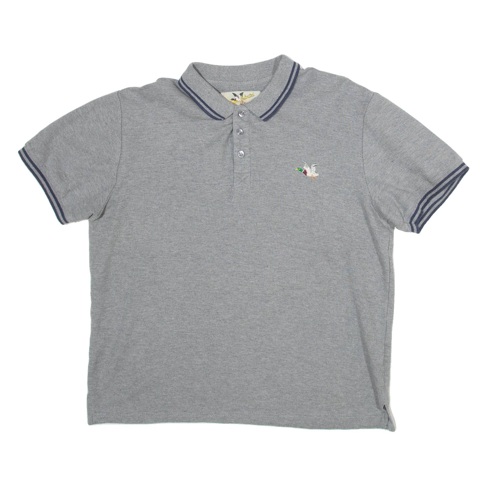 JOGS UNLIMITED Mens Polo Shirt Grey XL