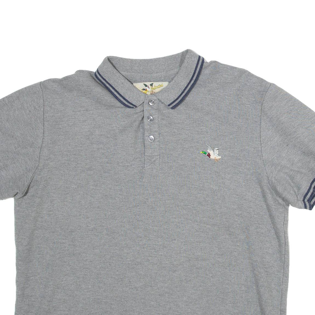JOGS UNLIMITED Mens Polo Shirt Grey XL