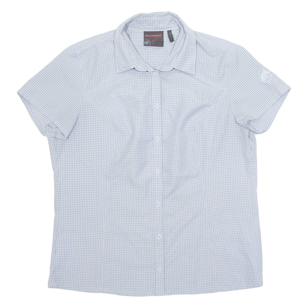 MAMMUT Womens Shirt Blue Check L