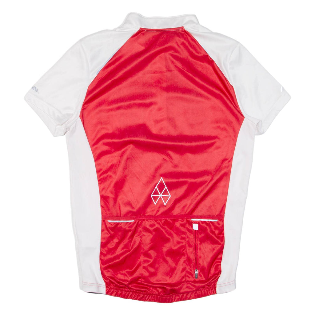 CRIVIT Cycling Mens Jersey Red 1/4 Zip M