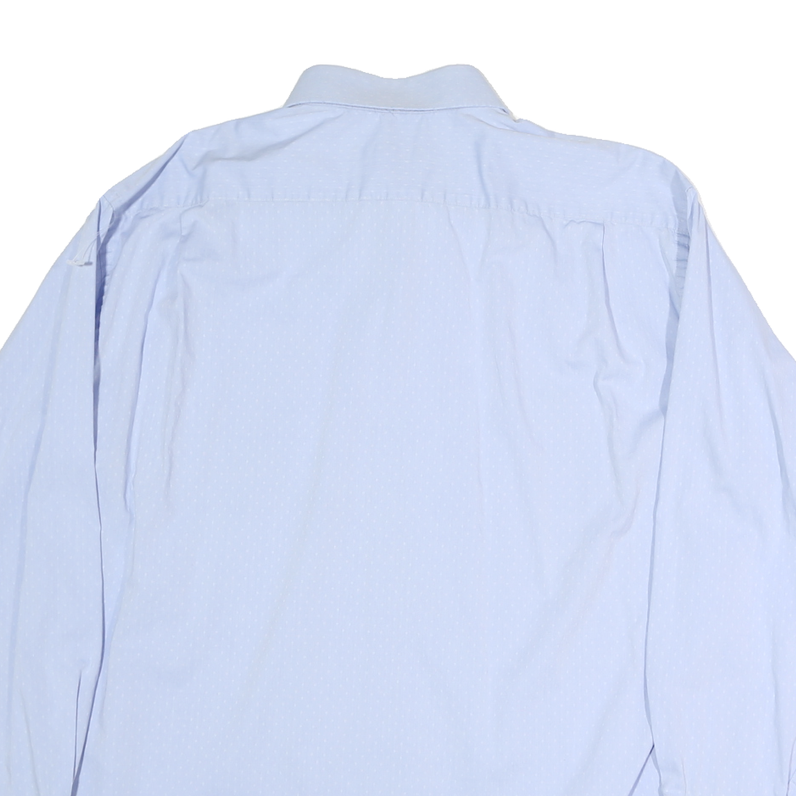 TOMMY HILFIGER Mens Blue Shirt XL Cotton Classic Fit Long Sleeve Button Collar