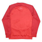 NIKE Mens Red Liverpool FC AXA Track Jacket XL Polyester Zip Plain