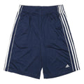 ADIDAS Mens Shorts Navy Blue Polyester Blend S W28 Sports Casual Athletic Gym