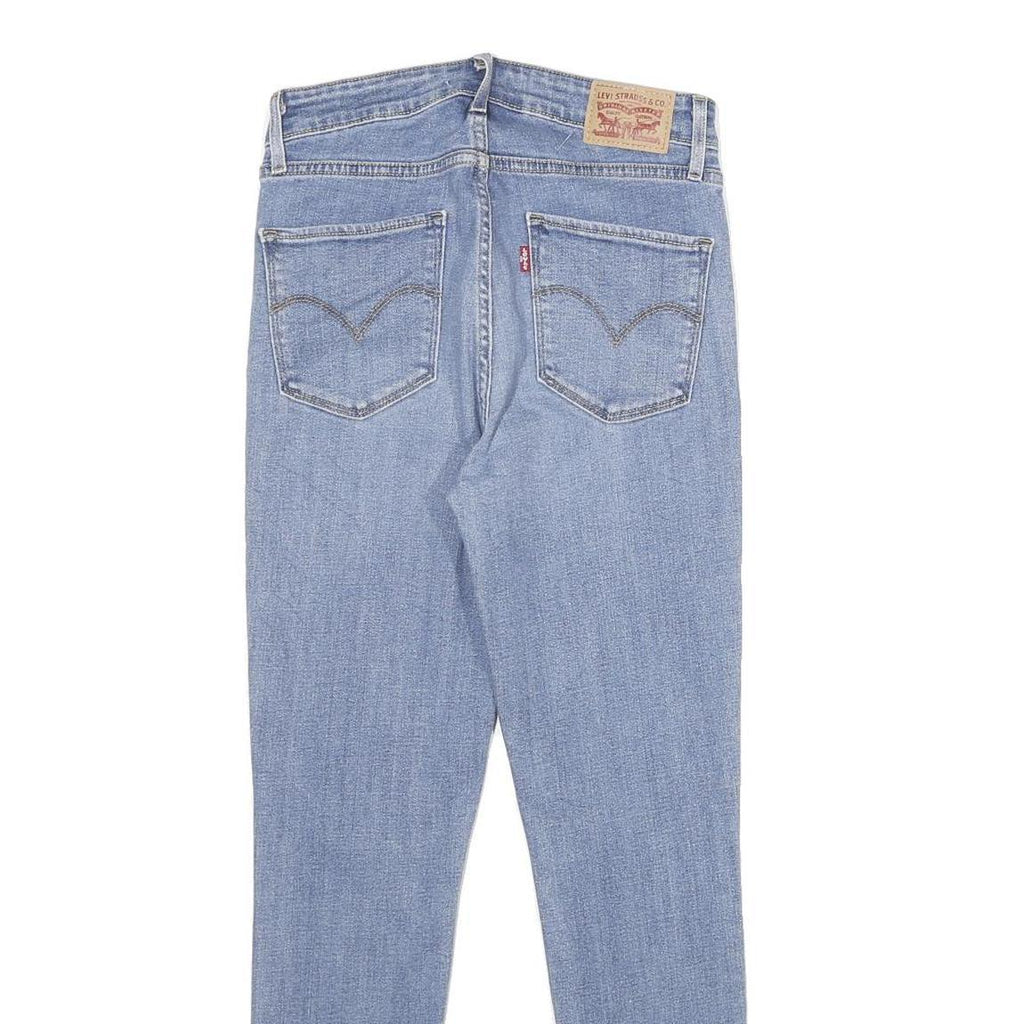 LEVI'S 721 High Rise Skinny Ankle Womens Jeans Blue Regular Skinny Denim Light