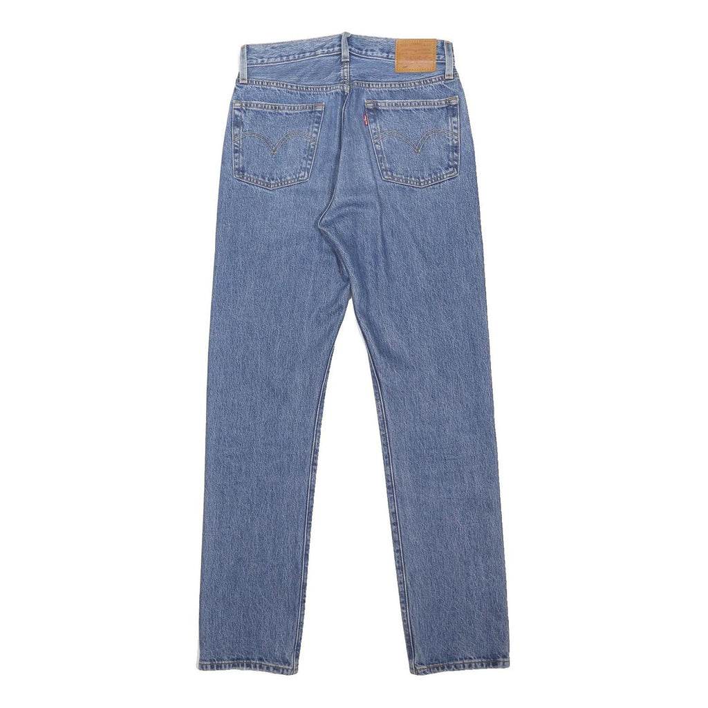 LEVI'S 501 BIG E Womens Jeans Blue Regular Straight Denim Medium W28 L32