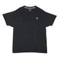 CHAMPION Mens Black Classic T-Shirt L Short Sleeve Crew Neck Cotton Blend