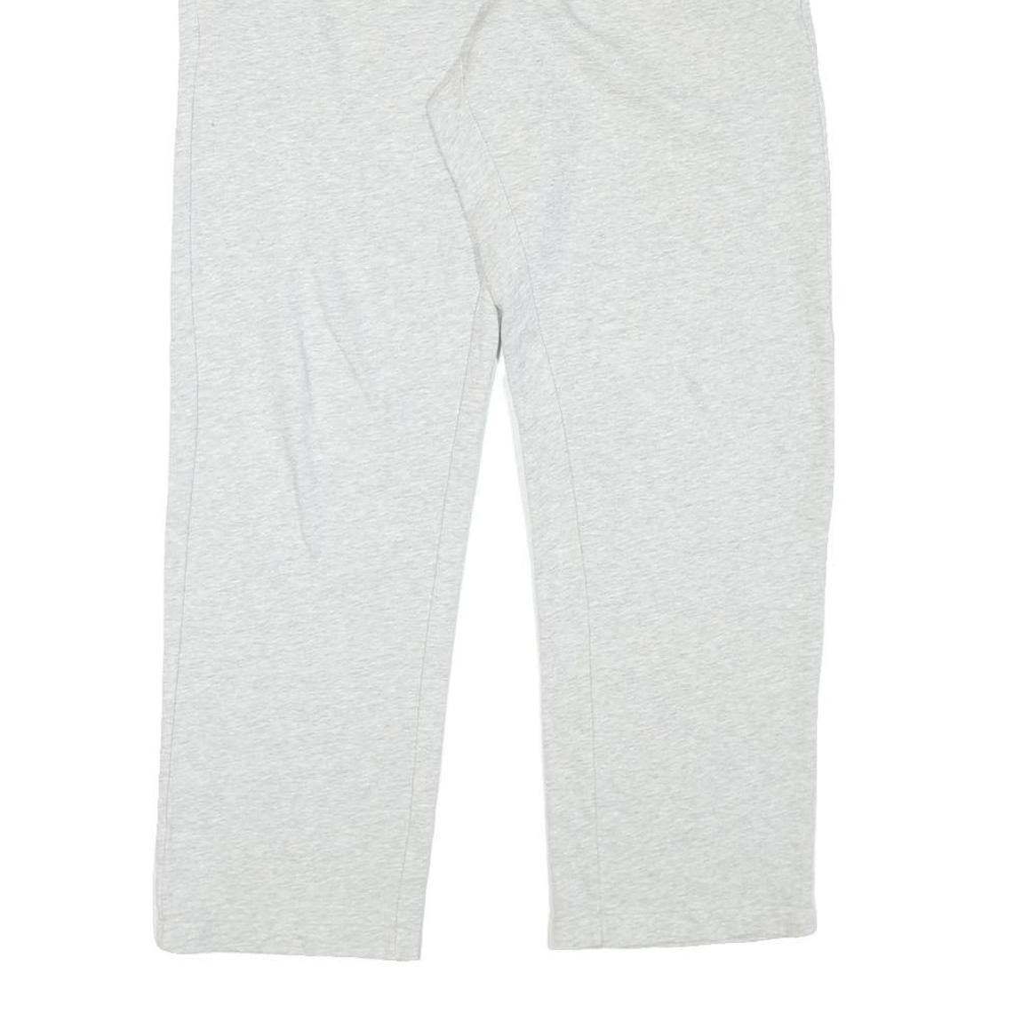 NAUTICA Mens Joggers Grey M W32 L30 Slim Straight Leg Cotton Blend Drawstring