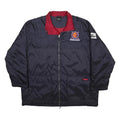 NIKE Mens Navy Blue & Red Team Netherlands Track Jacket XL Polyester Zip