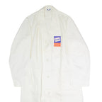 WORKER Swiss Mens Workwear Coat White Twill S