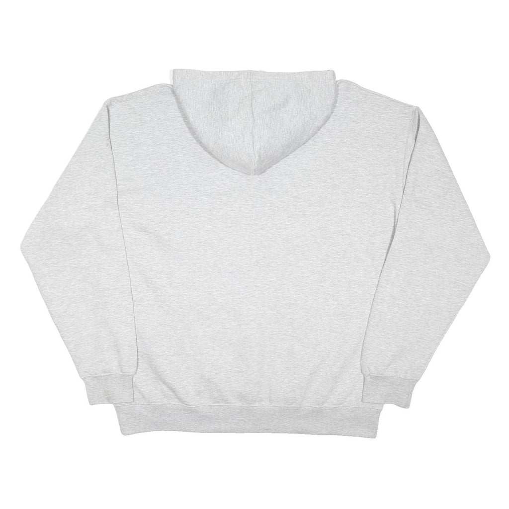 COTTON RIDGE Mens Grey University Of Derby Pullover Hoodie XL