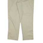 DICKIES Mens Regular Fit Beige Cotton Blend Regular Leg Trousers W41 L31