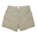 CALVIN KLEIN JEANS Womens Shorts Beige Casual Plain UK 12 W32 Summer Cotton