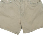 CALVIN KLEIN JEANS Womens Shorts Beige Casual Plain UK 12 W32 Summer Cotton