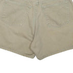 CALVIN KLEIN JEANS Womens Shorts Beige Casual Plain UK 12 W32 Summer Cotton